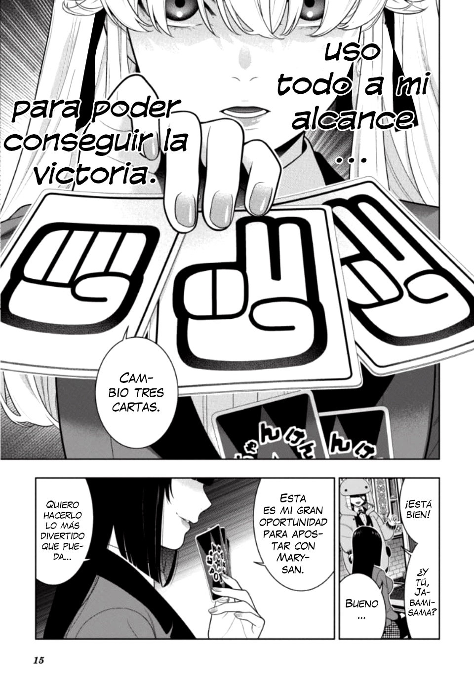 Kakegurui: Compulsive Gambler Capitulo 71 página 15