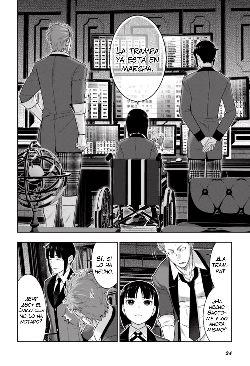 Kakegurui: Compulsive Gambler Capitulo 71 página 24