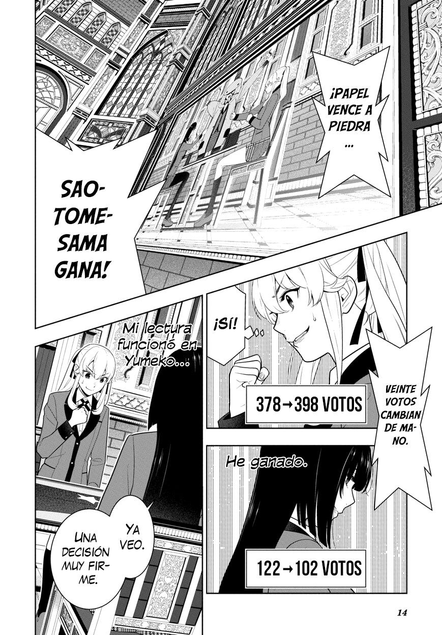 Kakegurui: Compulsive Gambler Capitulo 72 página 16