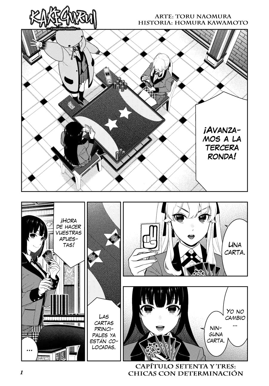 Kakegurui: Compulsive Gambler Capitulo 73 página 2
