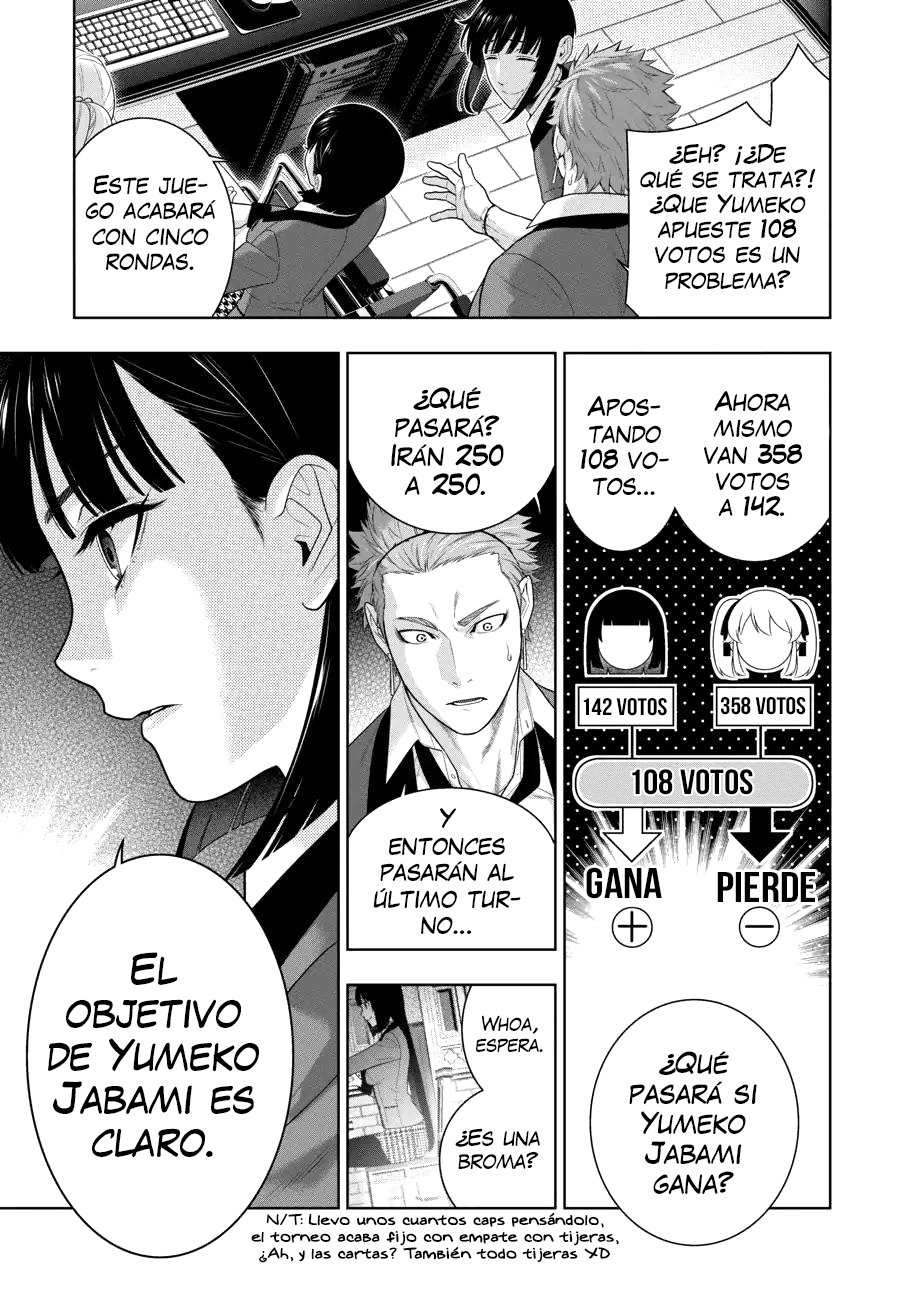 Kakegurui: Compulsive Gambler Capitulo 73 página 22