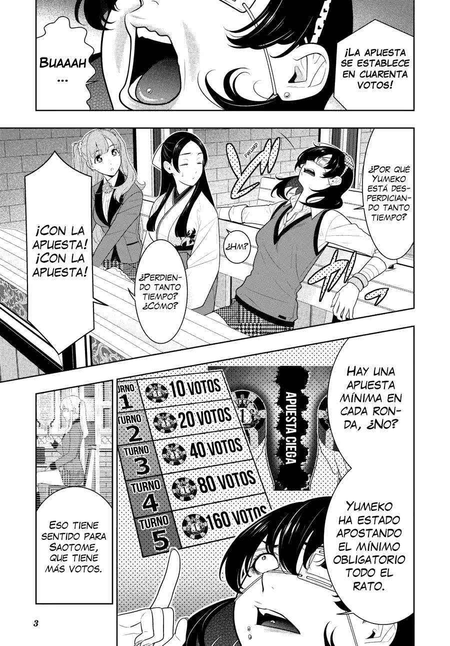 Kakegurui: Compulsive Gambler Capitulo 73 página 4