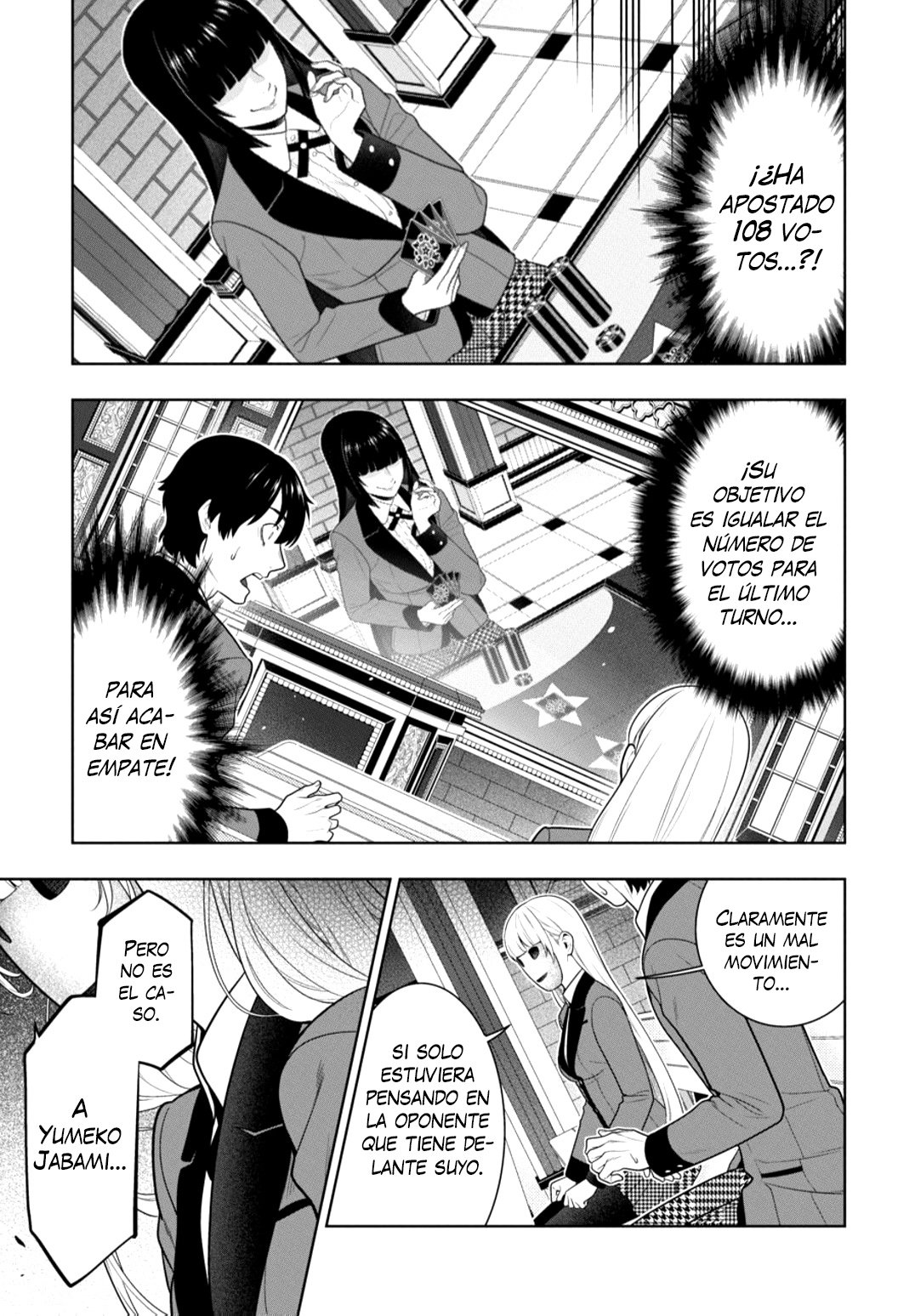 Kakegurui: Compulsive Gambler Capitulo 74 página 3