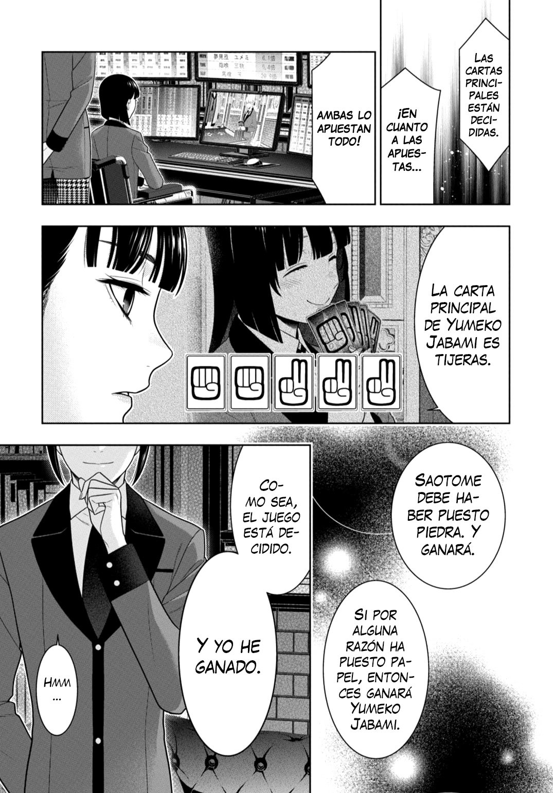 Kakegurui: Compulsive Gambler Capitulo 74 página 31