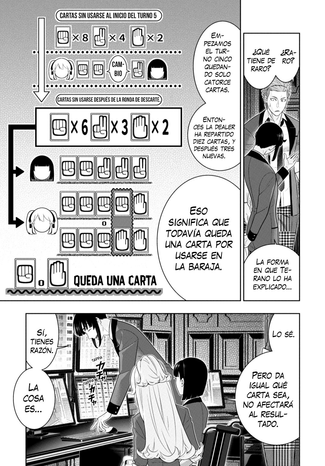 Kakegurui: Compulsive Gambler Capitulo 74 página 33