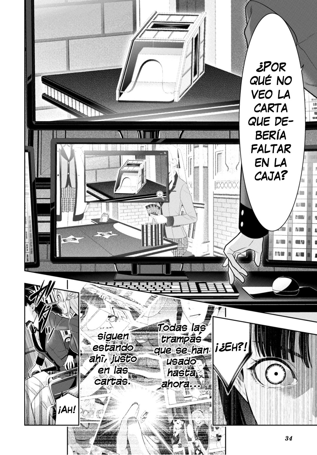 Kakegurui: Compulsive Gambler Capitulo 74 página 34
