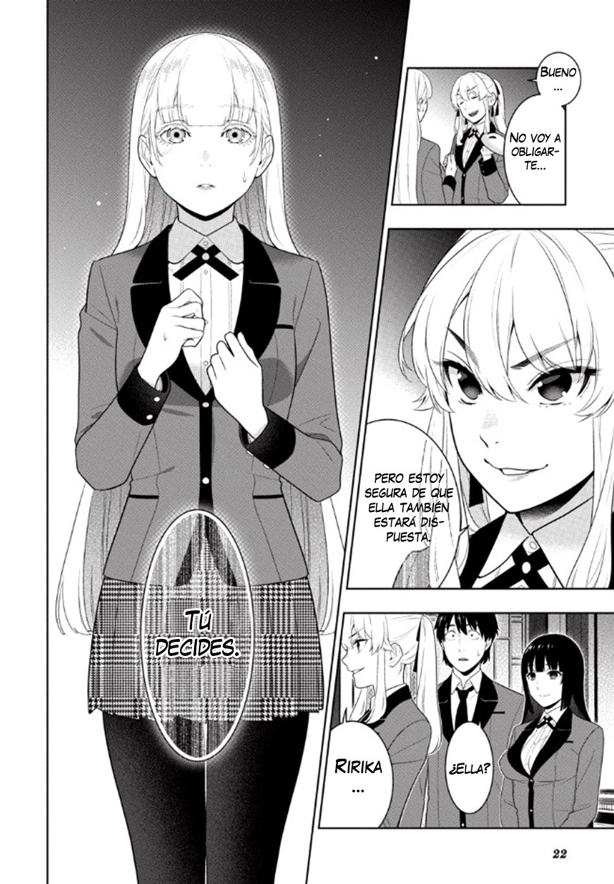 Kakegurui: Compulsive Gambler Capitulo 75.2 página 23