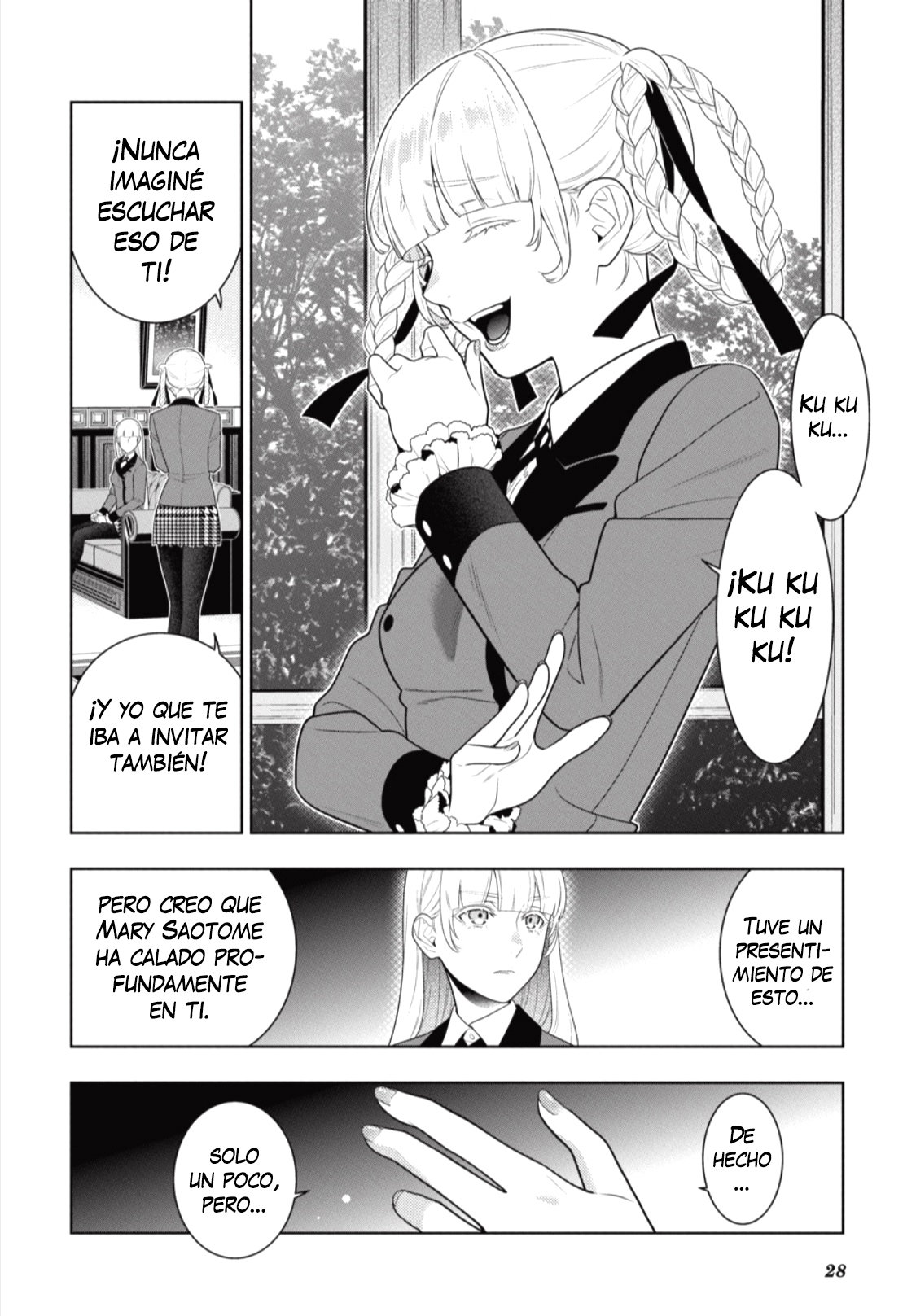 Kakegurui: Compulsive Gambler Capitulo 76 página 28