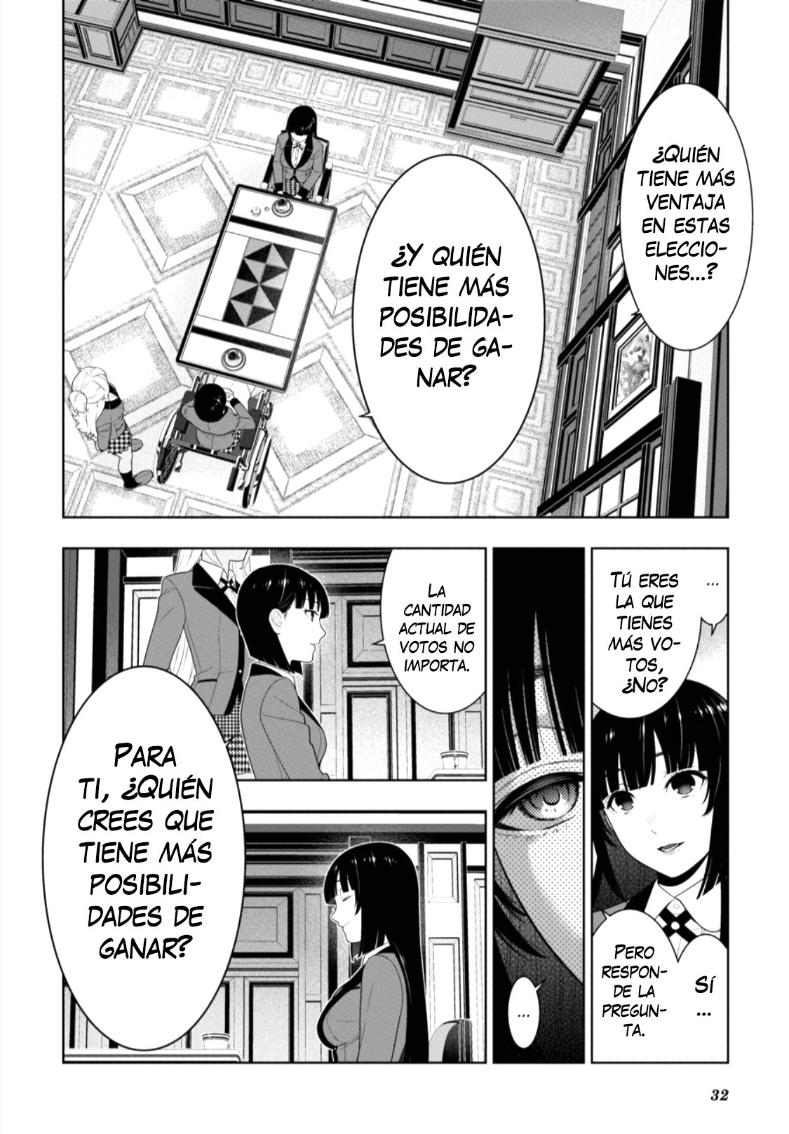 Kakegurui: Compulsive Gambler Capitulo 76 página 32