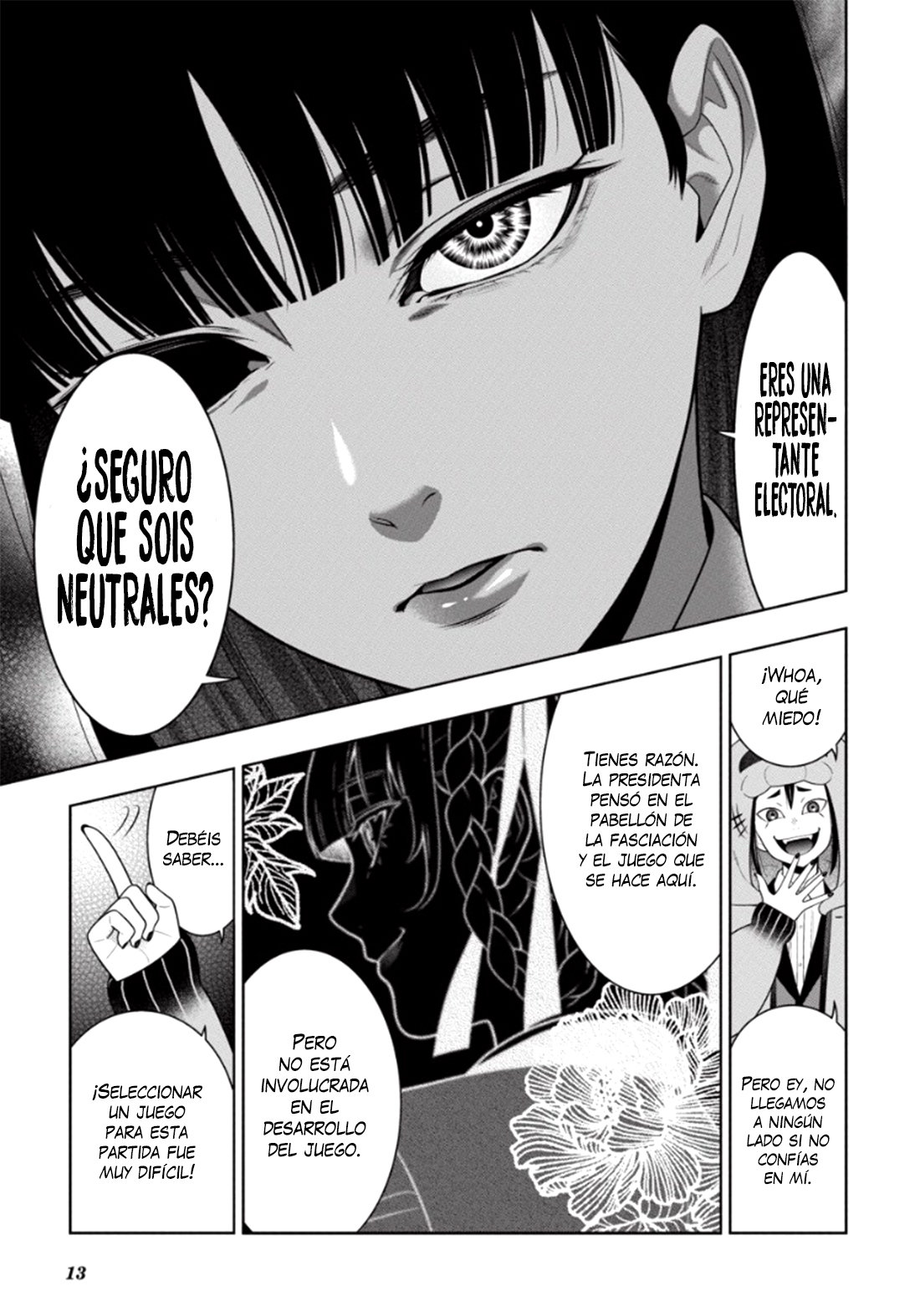 Kakegurui: Compulsive Gambler Capitulo 77 página 13