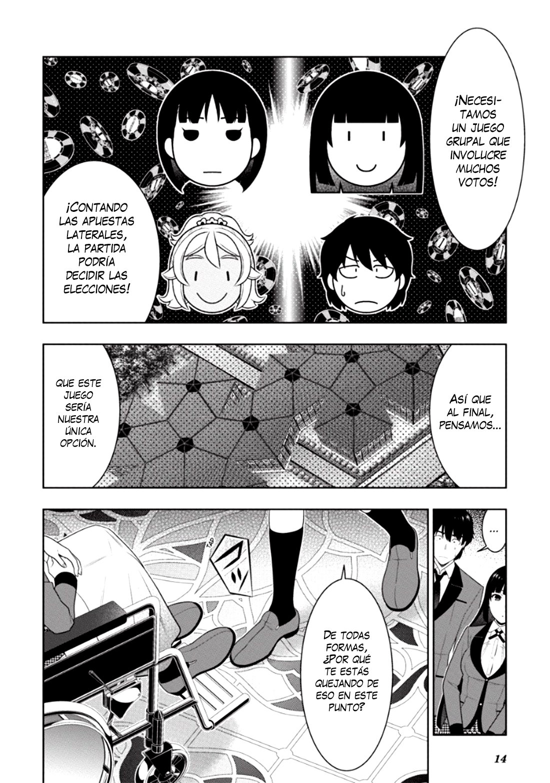 Kakegurui: Compulsive Gambler Capitulo 77 página 14