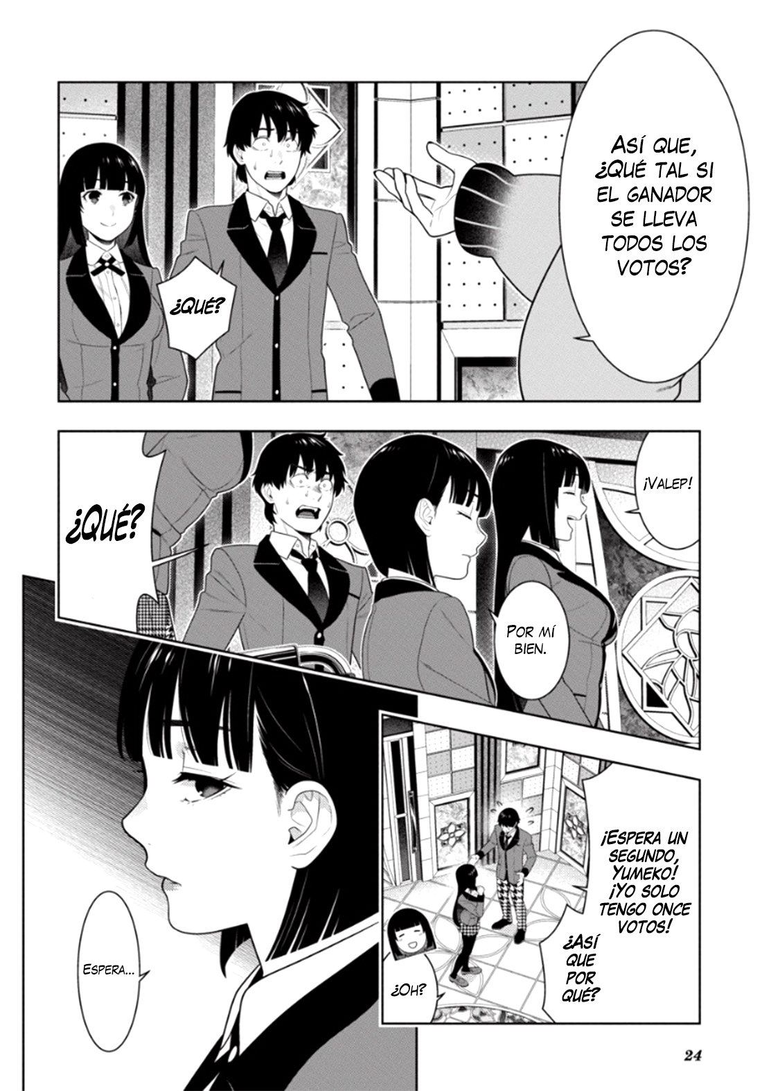 Kakegurui: Compulsive Gambler Capitulo 77 página 24