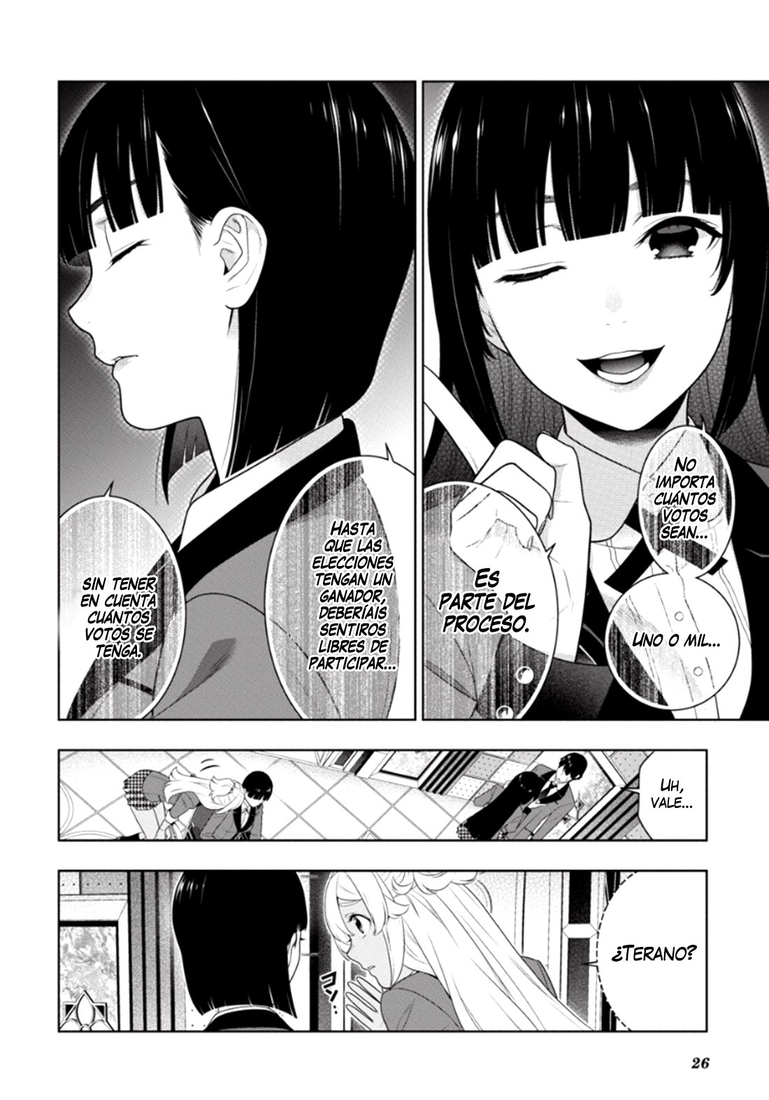 Kakegurui: Compulsive Gambler Capitulo 77 página 26
