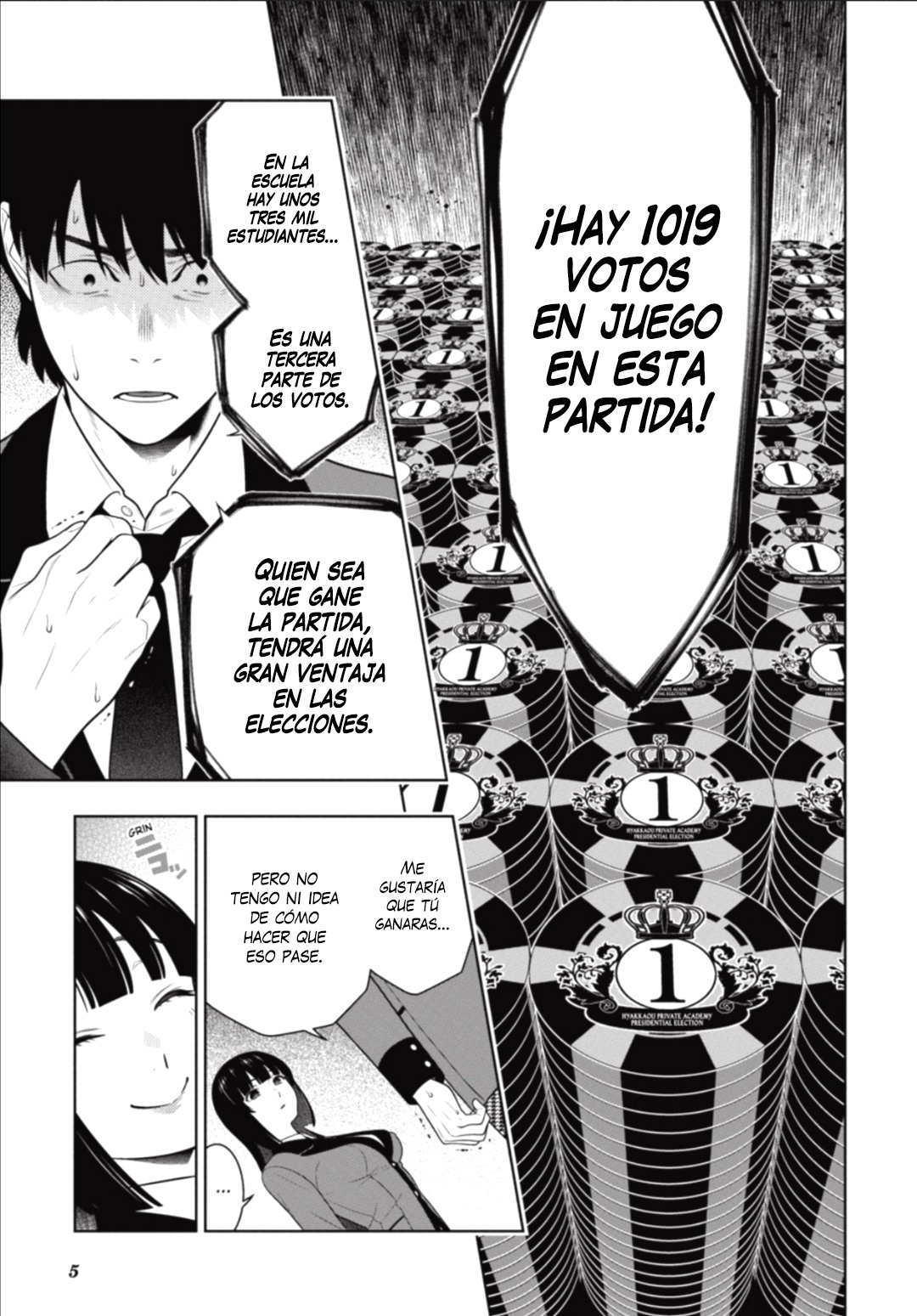 Kakegurui: Compulsive Gambler Capitulo 78 página 6