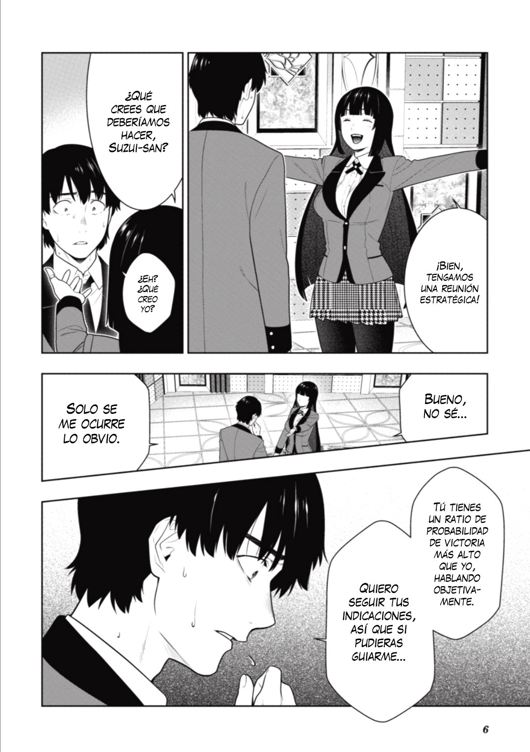 Kakegurui: Compulsive Gambler Capitulo 78 página 7