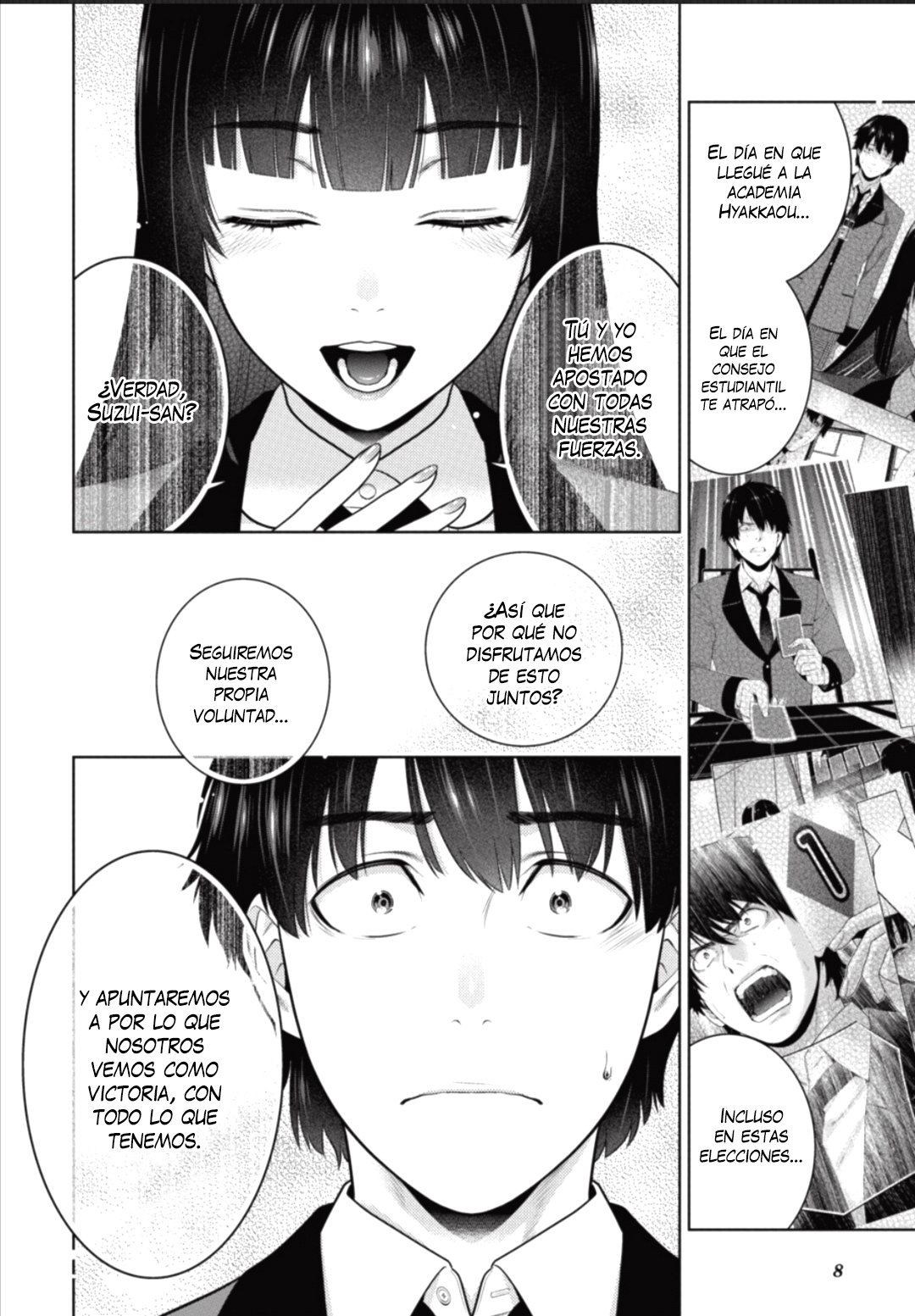 Kakegurui: Compulsive Gambler Capitulo 78 página 9