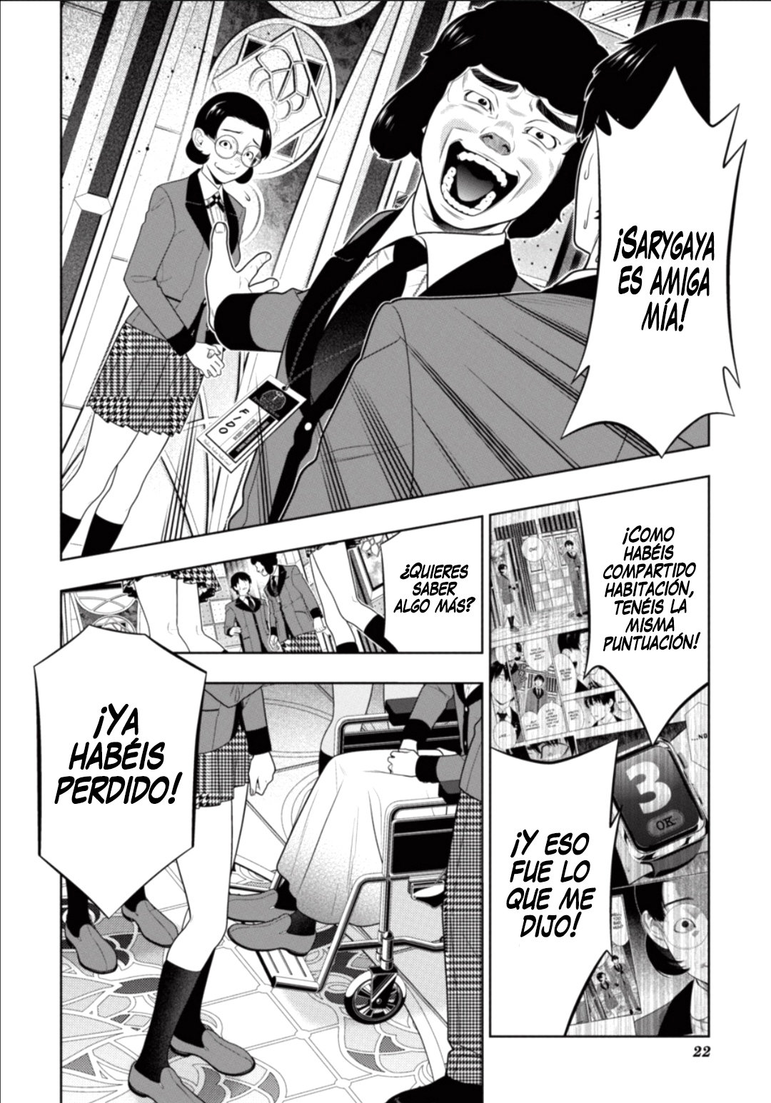Kakegurui: Compulsive Gambler Capitulo 79 página 23