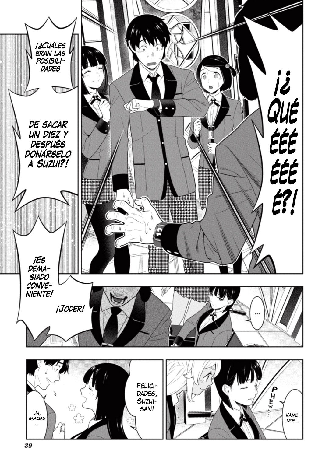 Kakegurui: Compulsive Gambler Capitulo 79 página 40