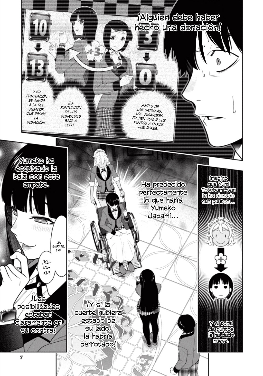 Kakegurui: Compulsive Gambler Capitulo 79 página 8