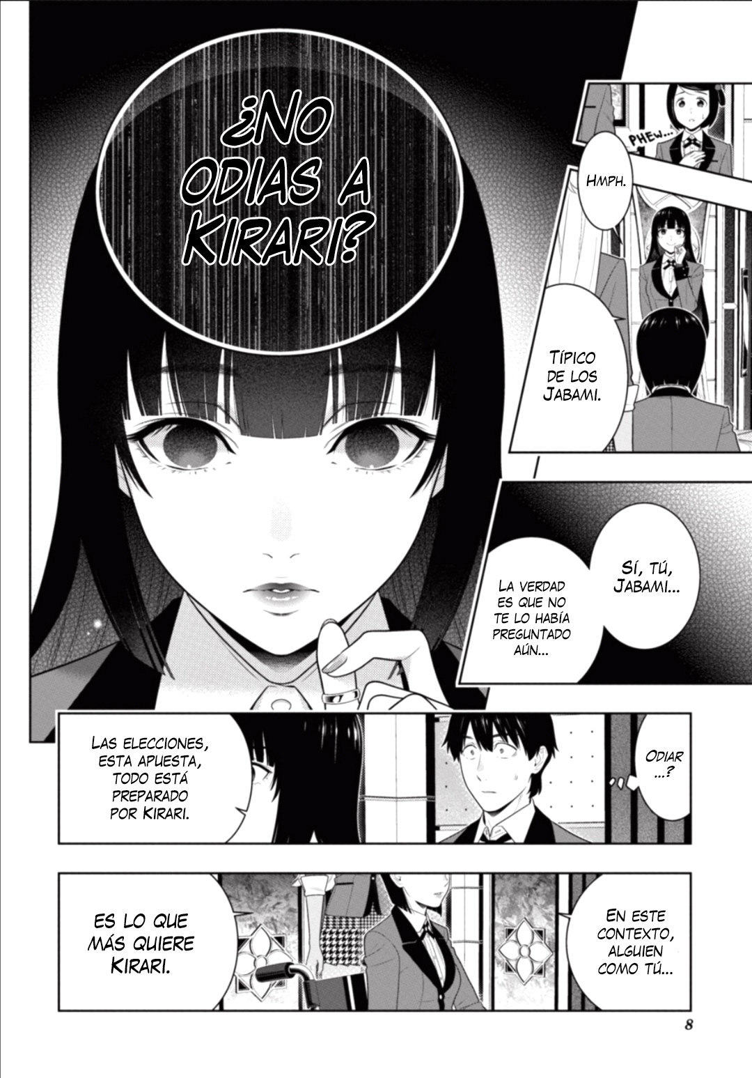 Kakegurui: Compulsive Gambler Capitulo 79 página 9