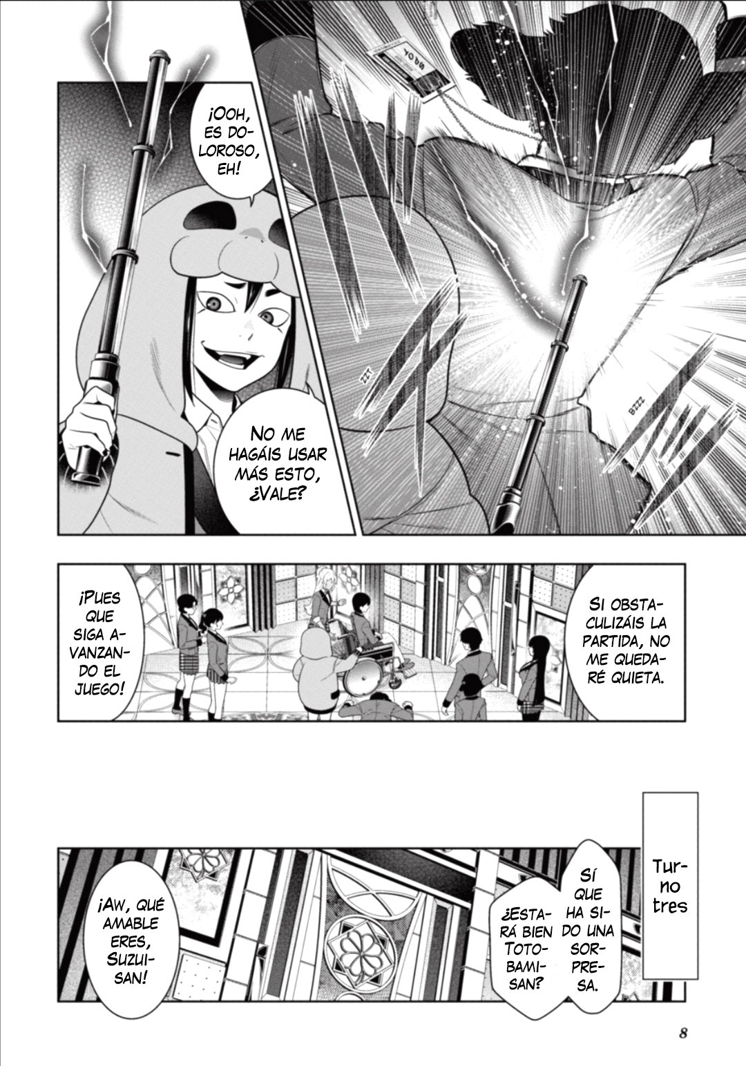 Kakegurui: Compulsive Gambler Capitulo 80 página 9