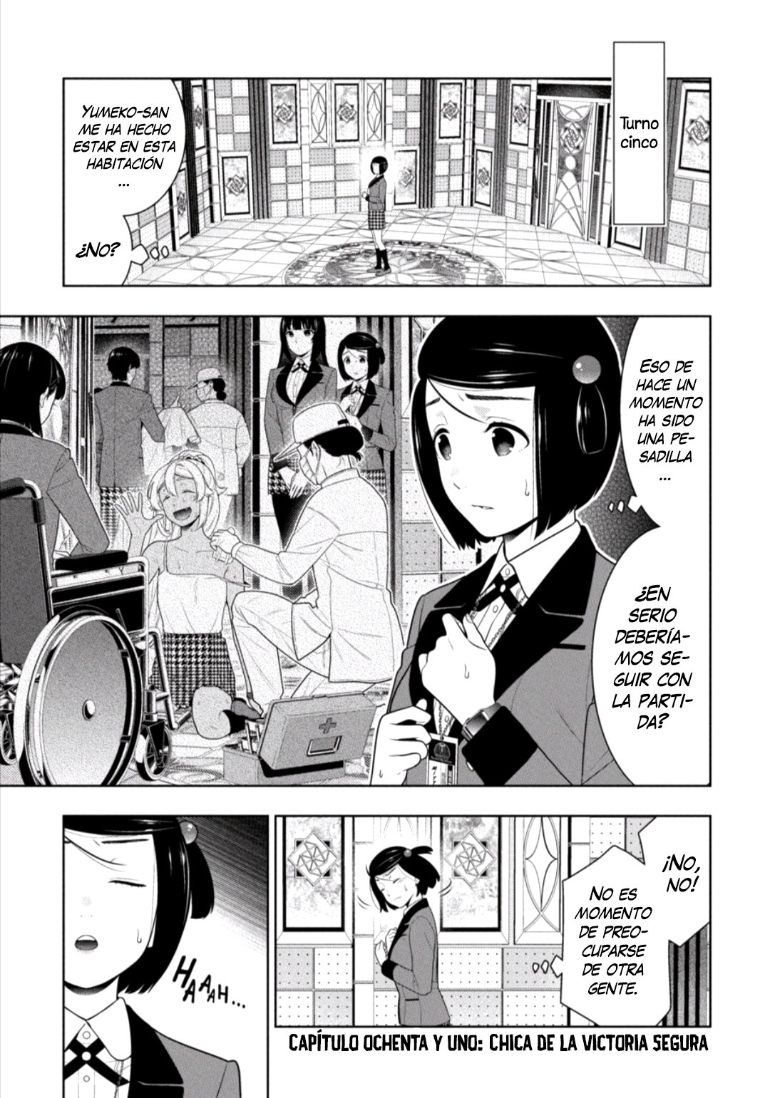 Kakegurui: Compulsive Gambler Capitulo 81 página 2