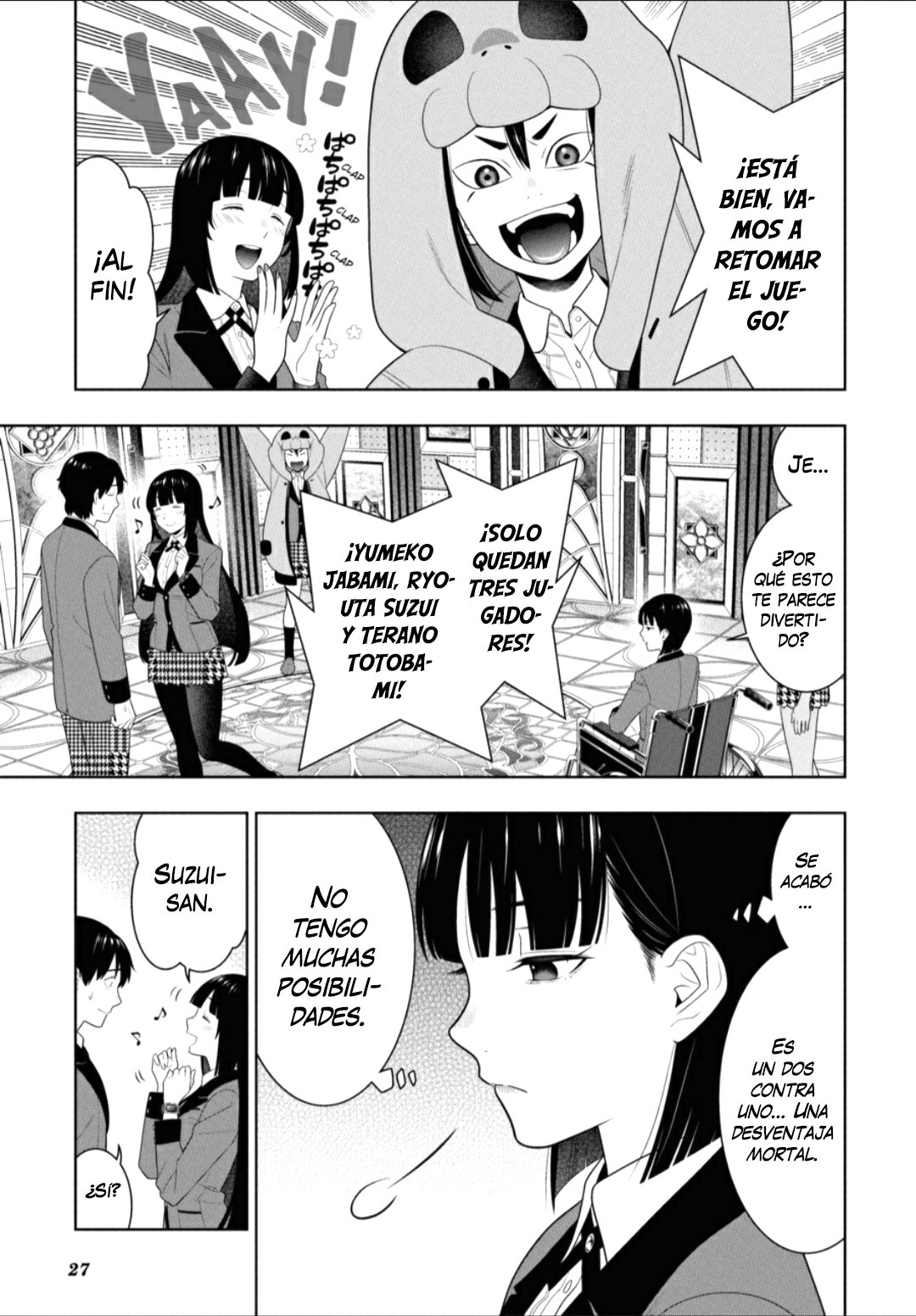 Kakegurui: Compulsive Gambler Capitulo 82 página 28
