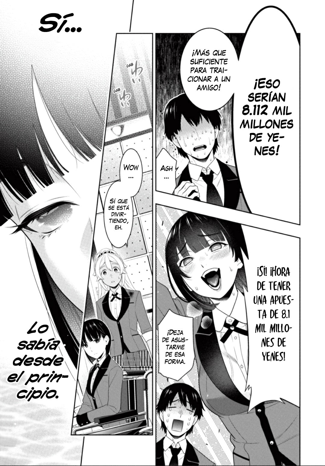 Kakegurui: Compulsive Gambler Capitulo 82 página 30