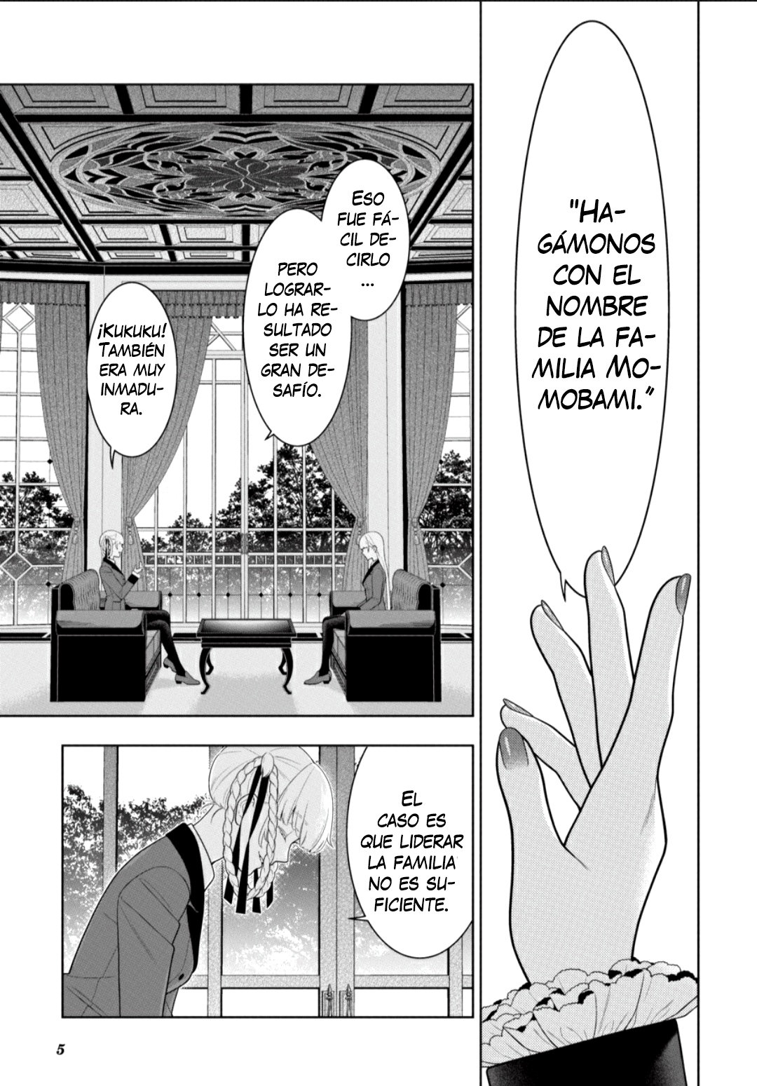 Kakegurui: Compulsive Gambler Capitulo 83.2 página 5