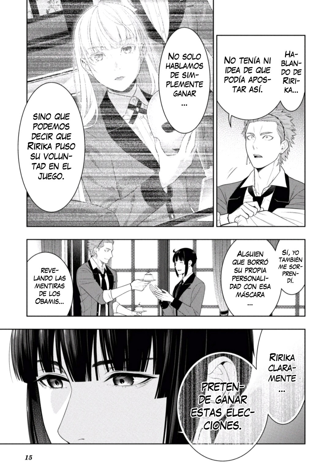 Kakegurui: Compulsive Gambler Capitulo 83 página 14