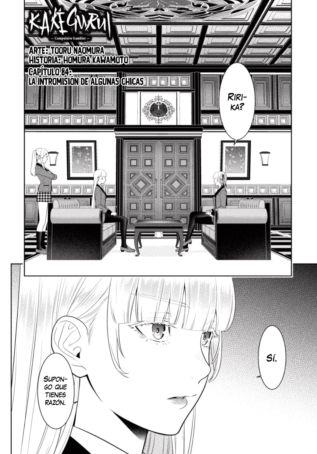 Kakegurui: Compulsive Gambler Capitulo 84 página 4