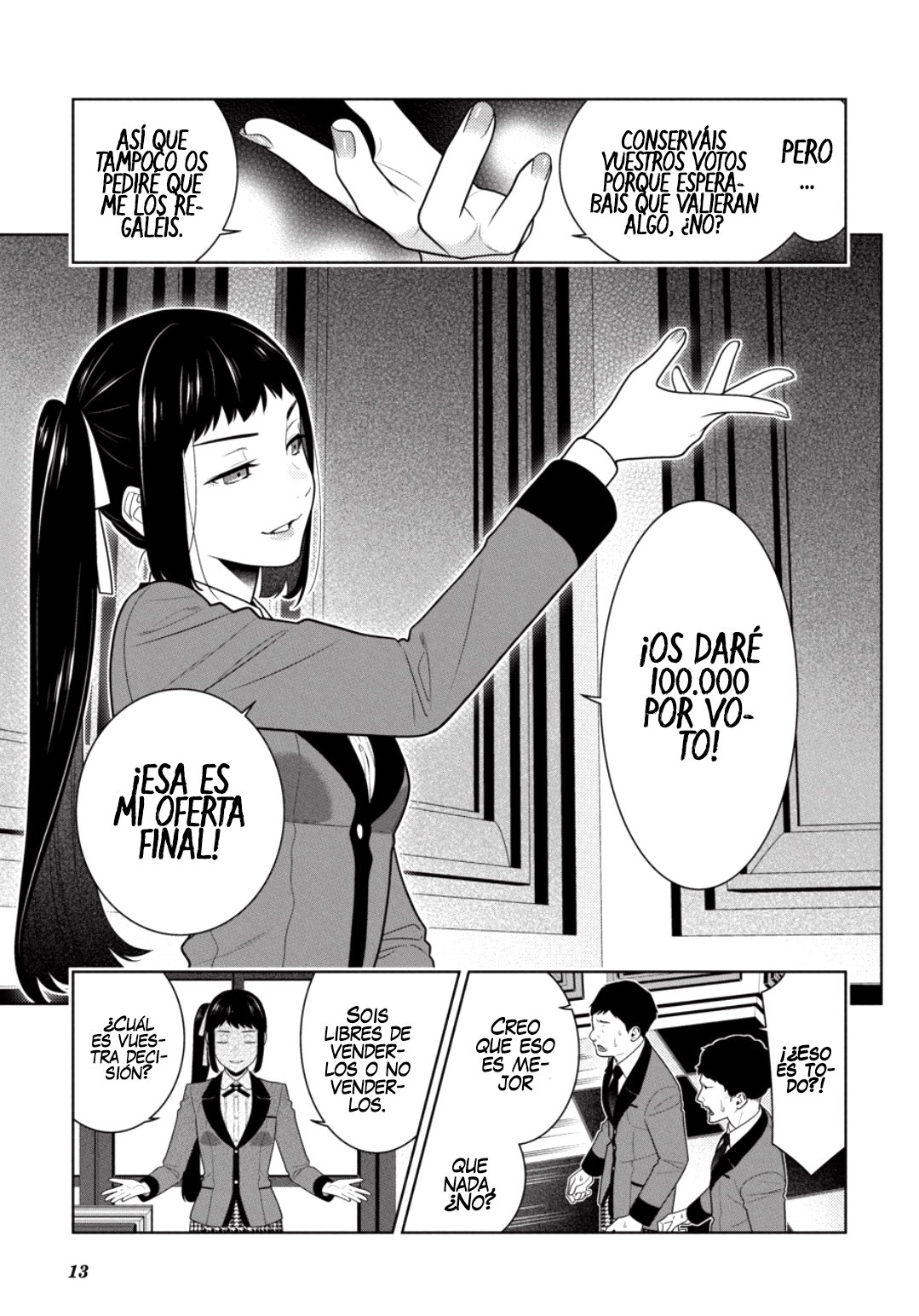 Kakegurui: Compulsive Gambler Capitulo 85 página 15