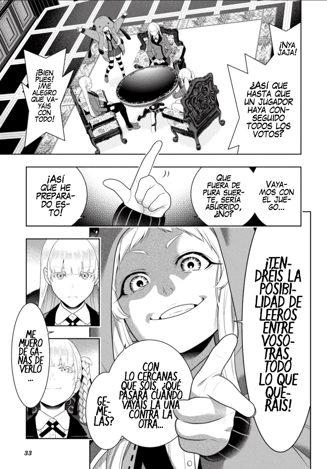 Kakegurui: Compulsive Gambler Capitulo 85 página 35