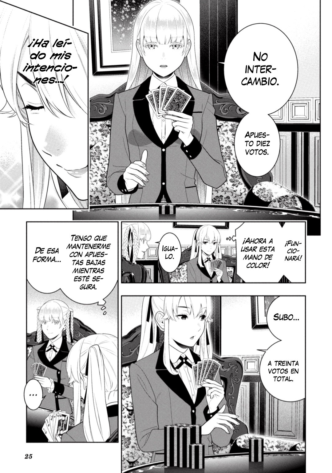 Kakegurui: Compulsive Gambler Capitulo 86 página 25