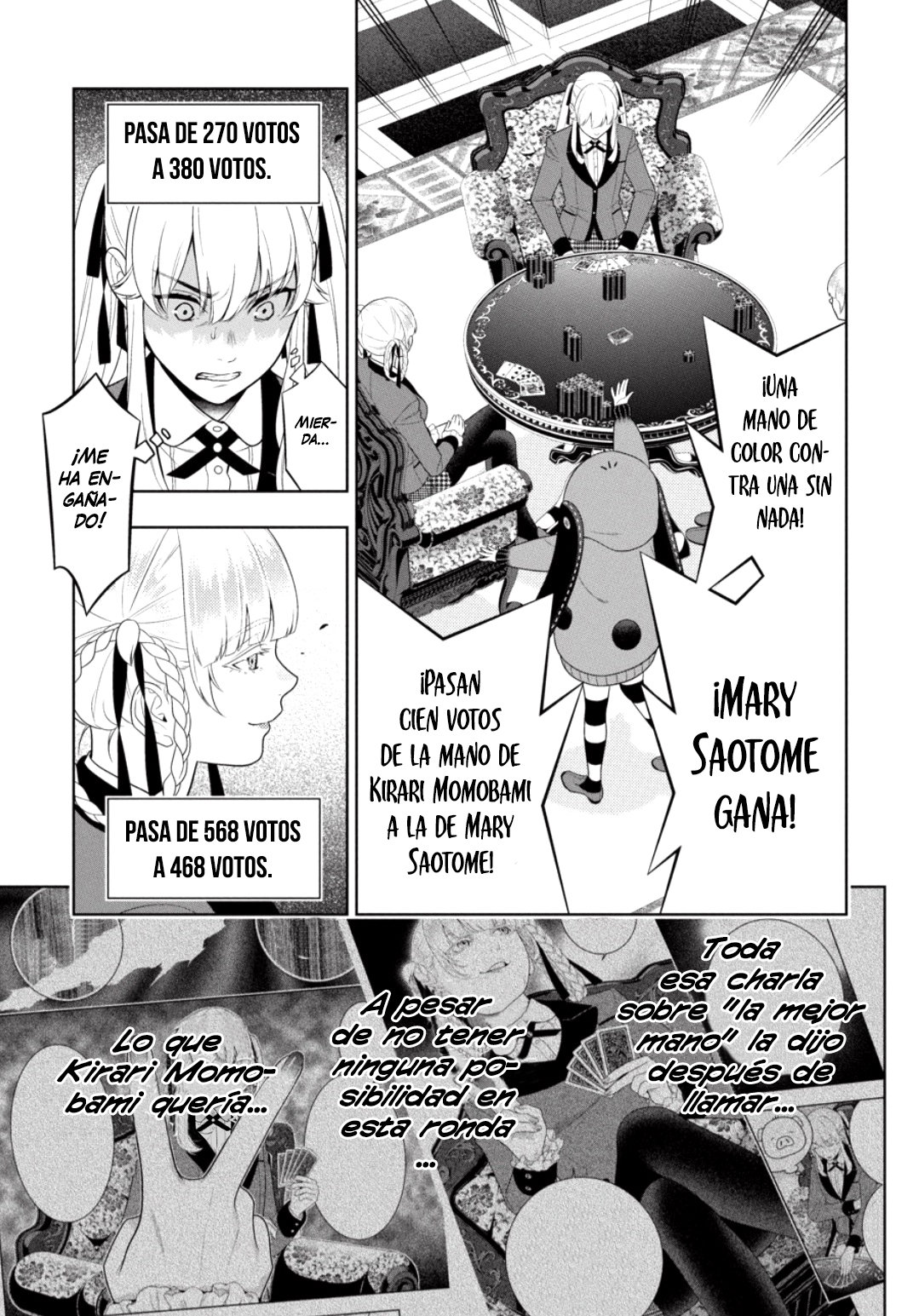 Kakegurui: Compulsive Gambler Capitulo 86 página 35
