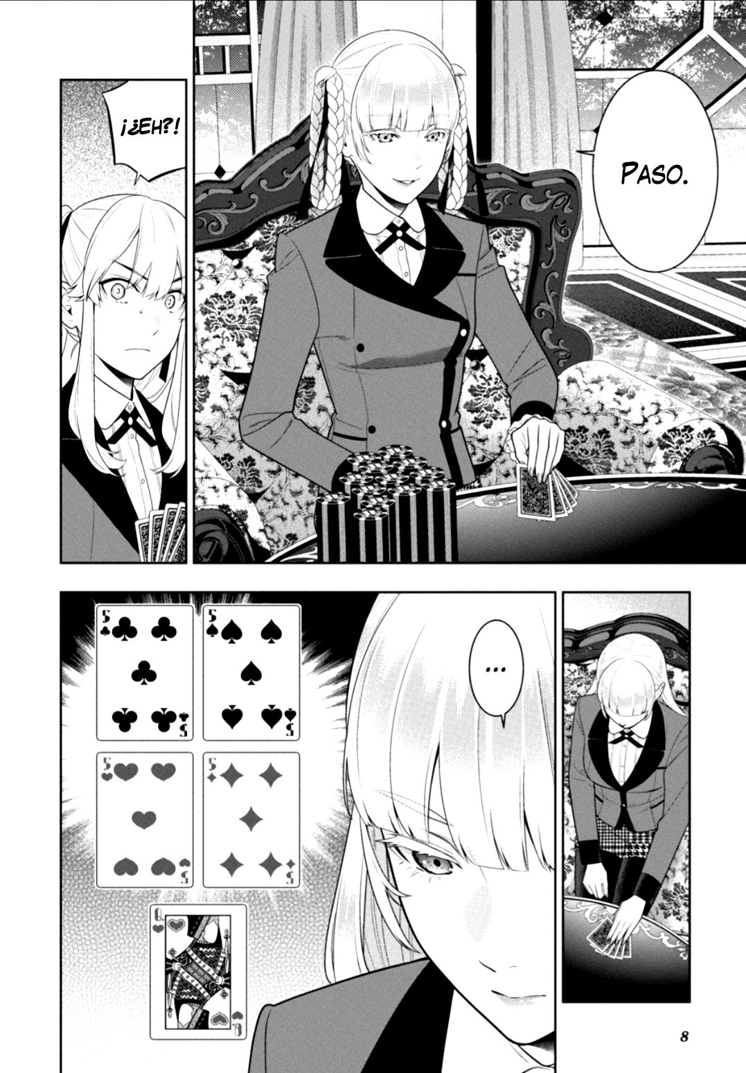 Kakegurui: Compulsive Gambler Capitulo 87 página 10