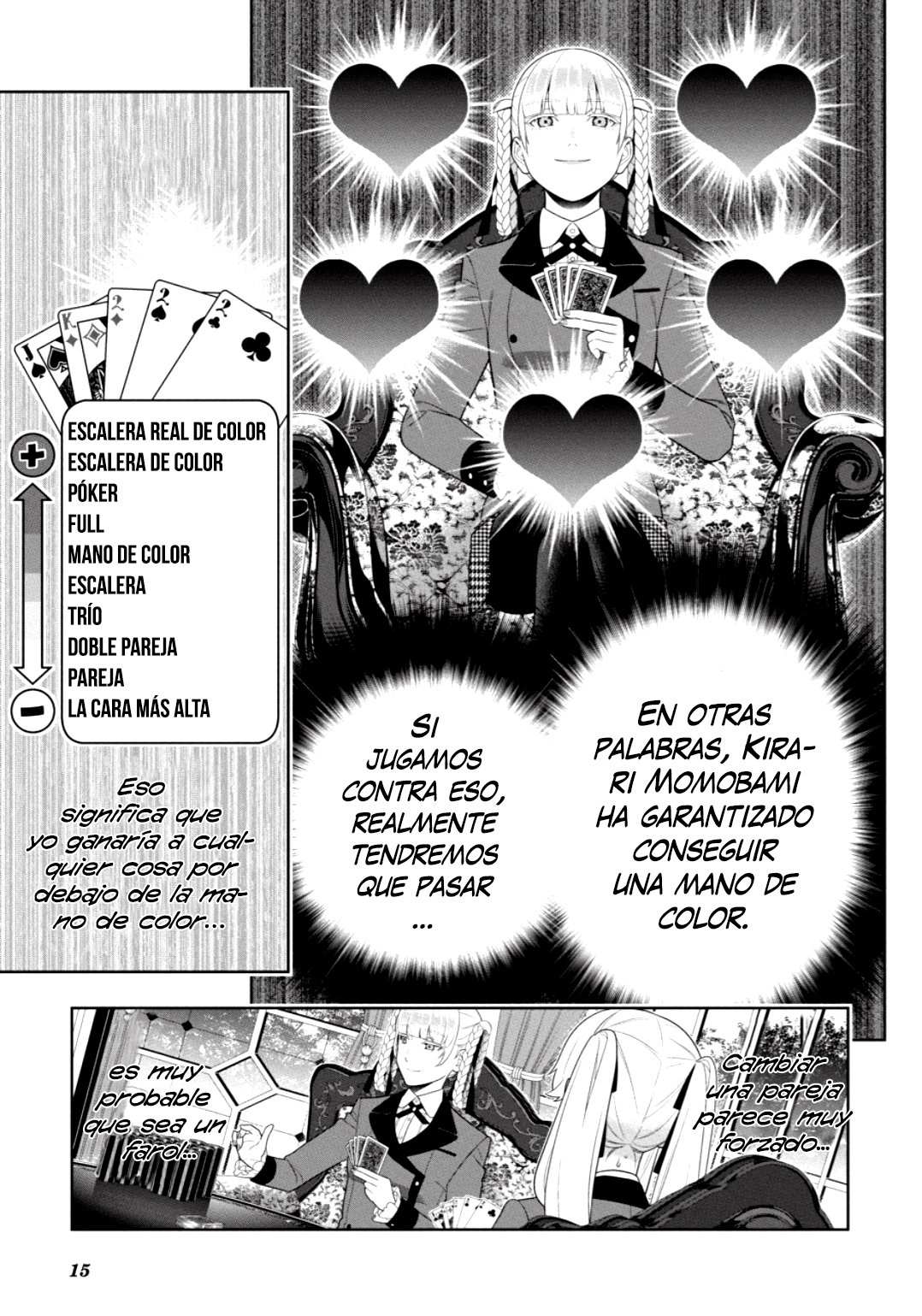 Kakegurui: Compulsive Gambler Capitulo 87 página 17