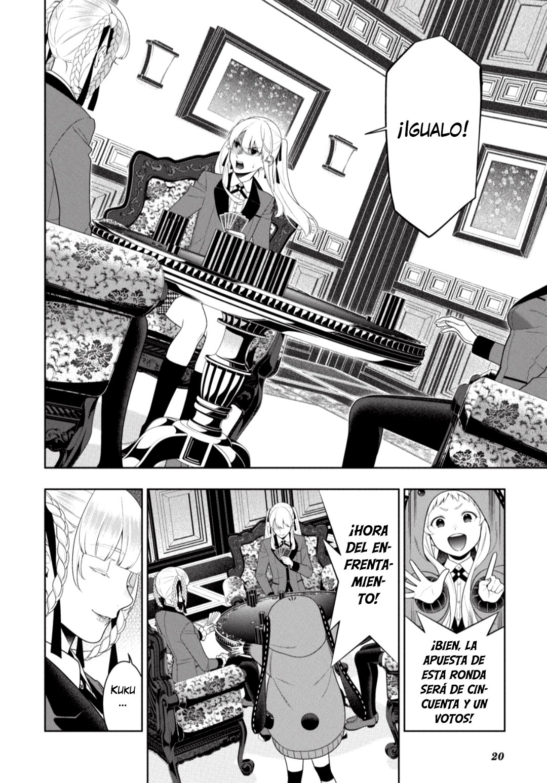 Kakegurui: Compulsive Gambler Capitulo 87 página 22