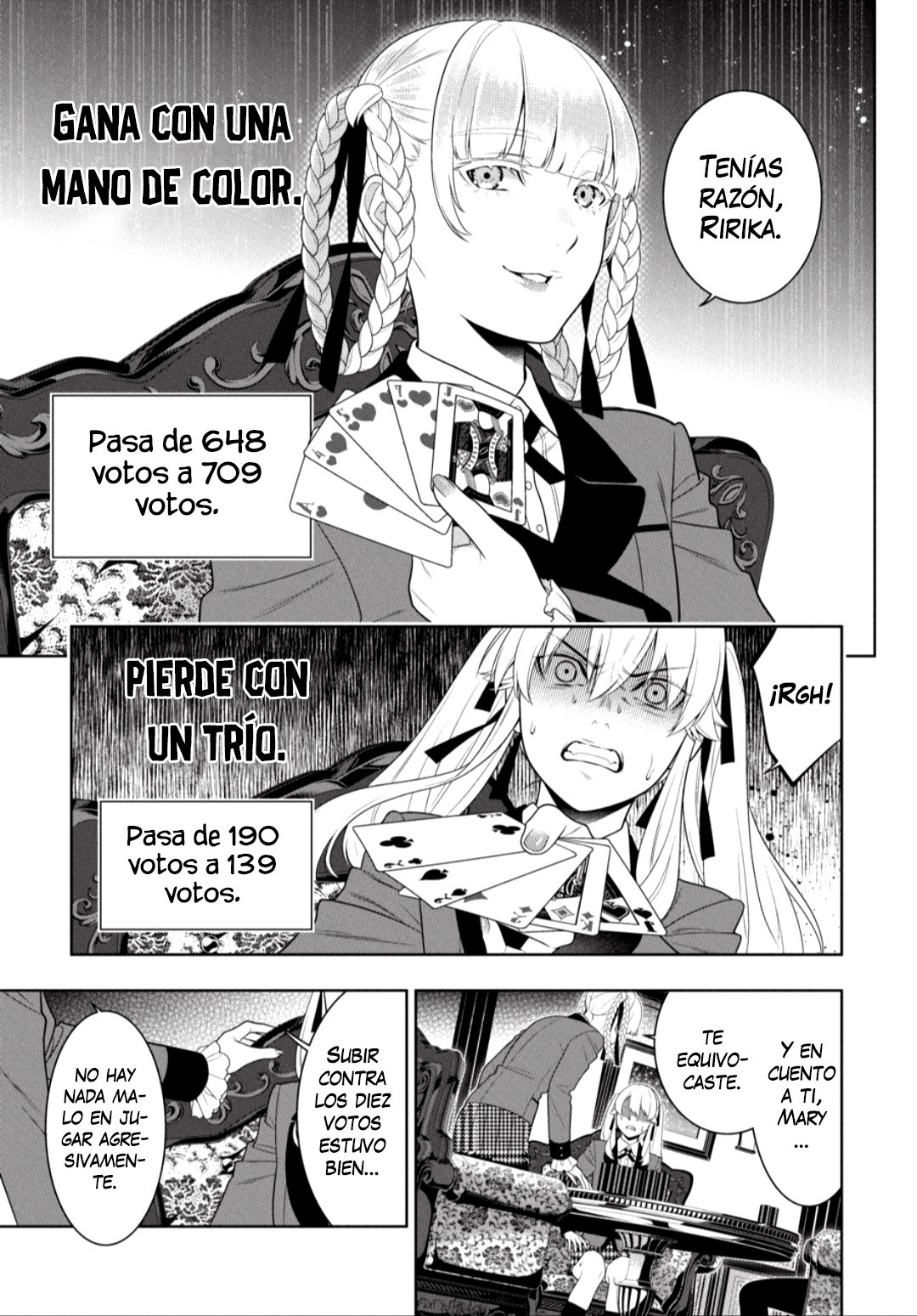 Kakegurui: Compulsive Gambler Capitulo 87 página 23