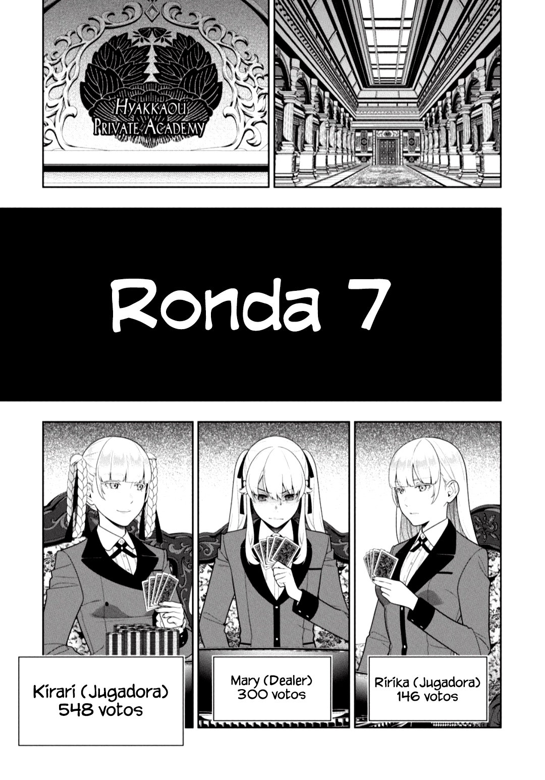 Kakegurui: Compulsive Gambler Capitulo 87 página 3