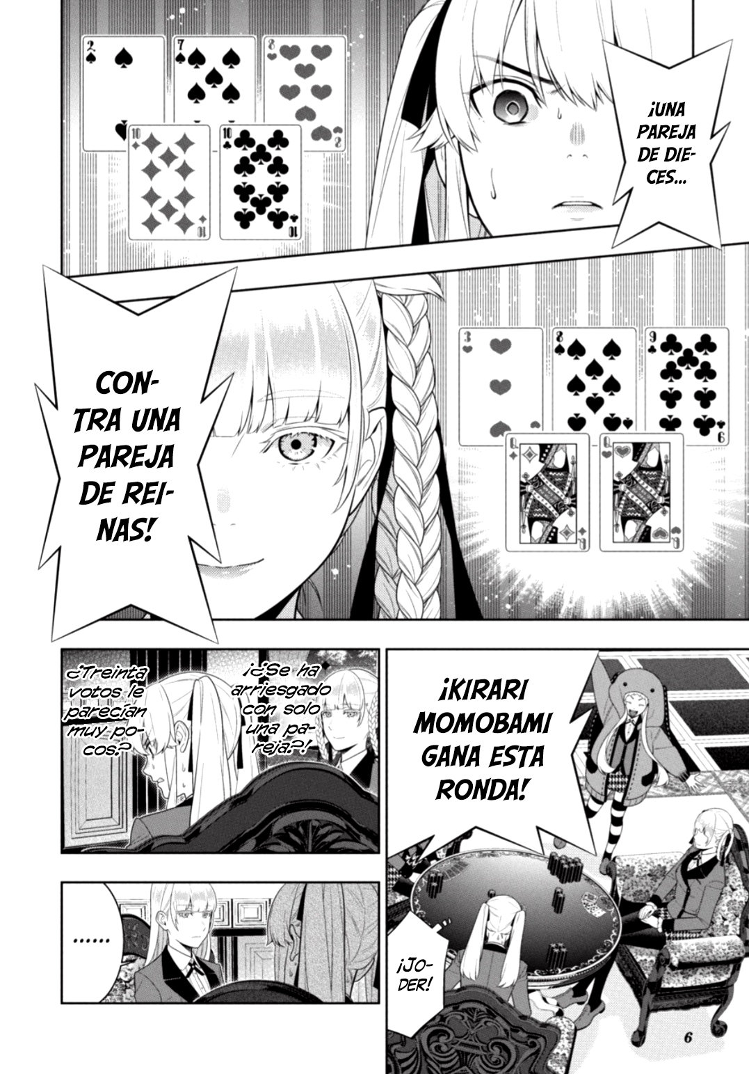 Kakegurui: Compulsive Gambler Capitulo 87 página 8