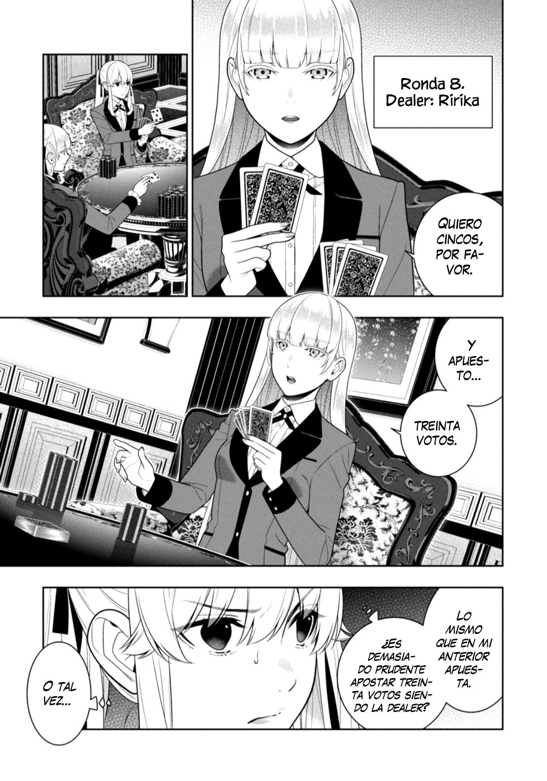 Kakegurui: Compulsive Gambler Capitulo 87 página 9