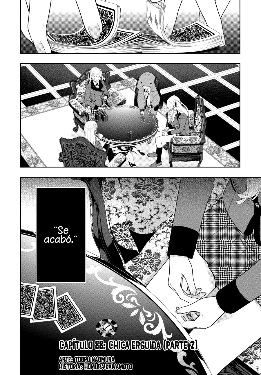 Kakegurui: Compulsive Gambler Capitulo 88.2 página 3