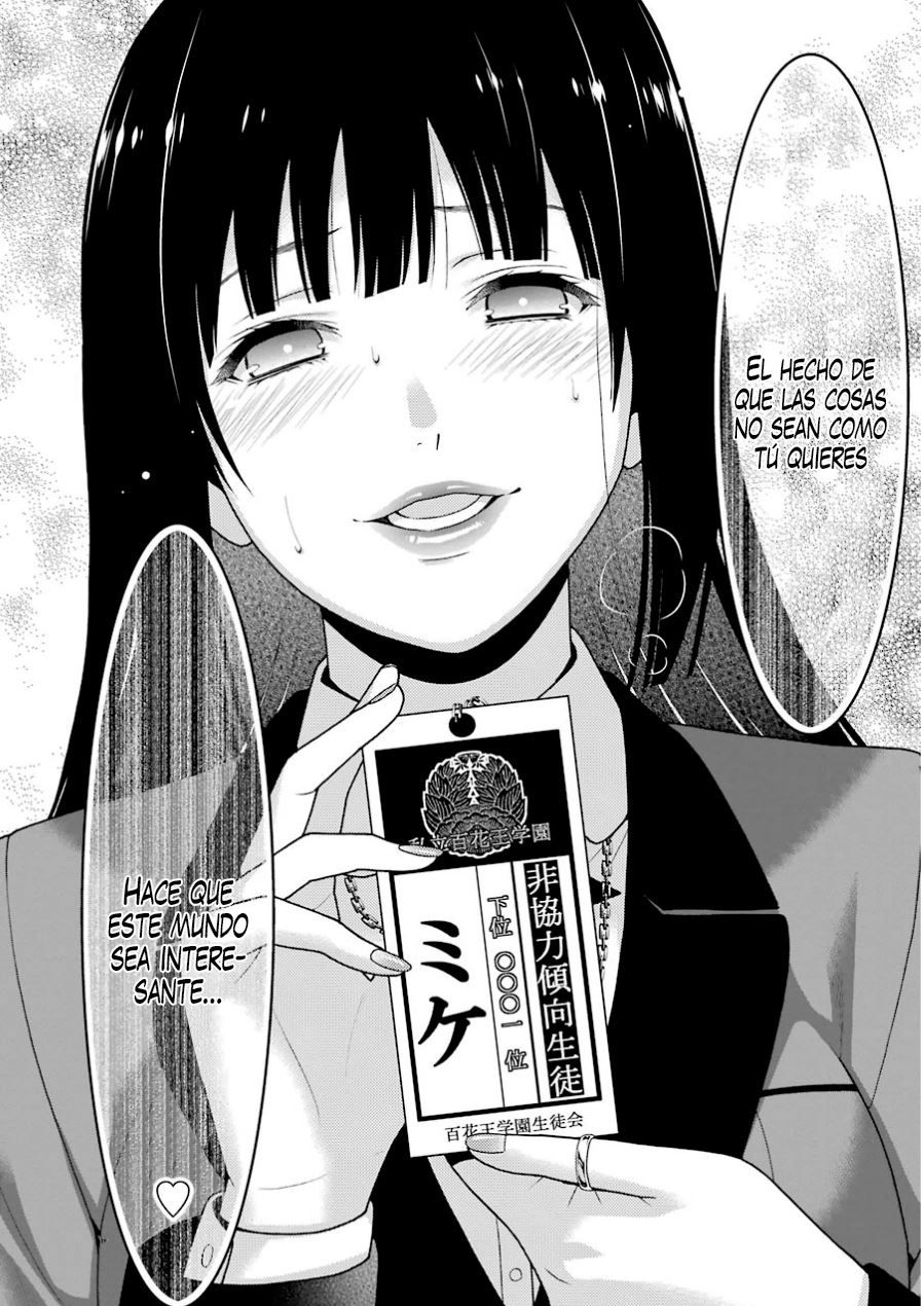 Kakegurui: Compulsive Gambler Capitulo 9: La Mujer que se Convirtió en Humana página 34