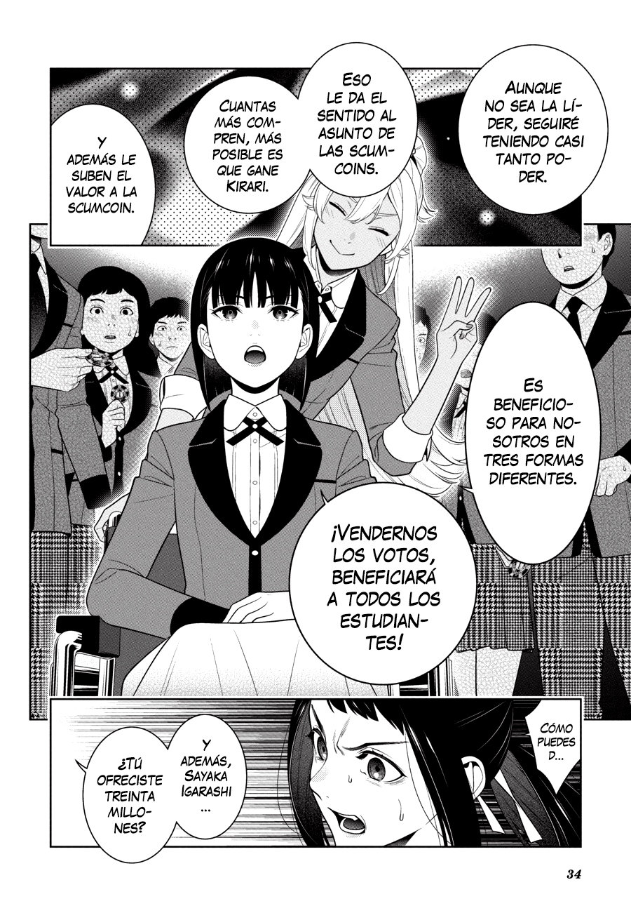 Kakegurui: Compulsive Gambler Capitulo 90 página 36