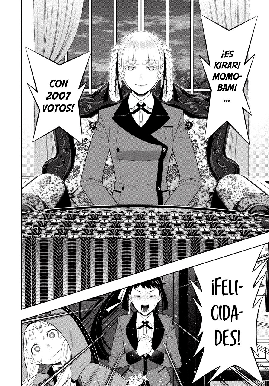 Kakegurui: Compulsive Gambler Capitulo 94.2 página 19