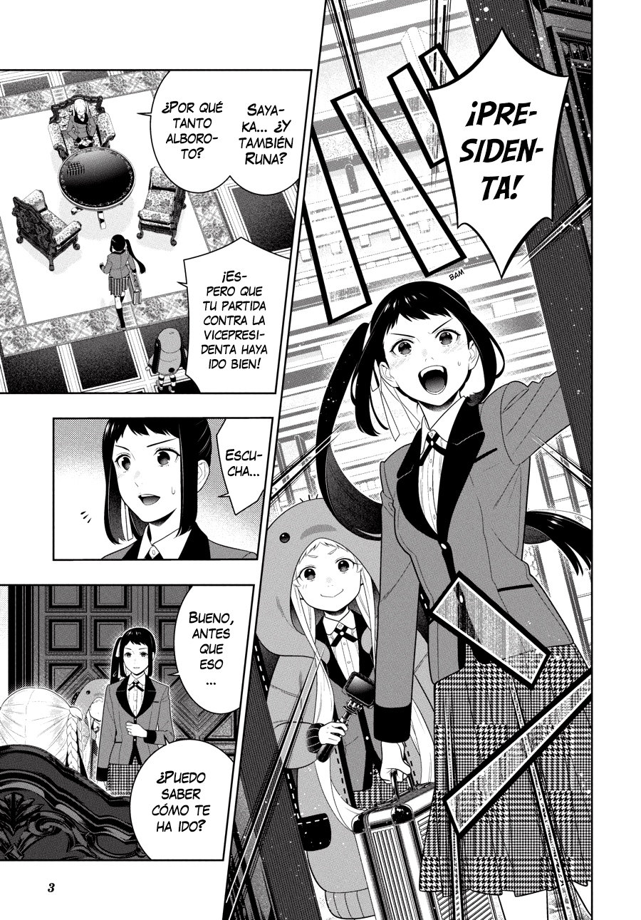 Kakegurui: Compulsive Gambler Capitulo 94.2 página 3