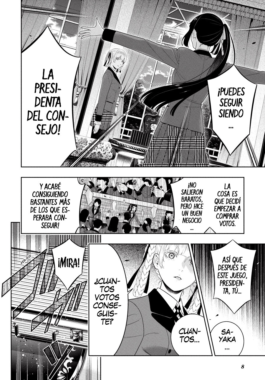 Kakegurui: Compulsive Gambler Capitulo 94.2 página 8