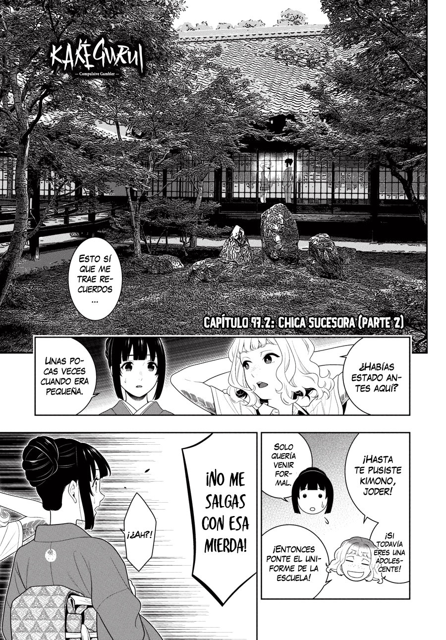 Kakegurui: Compulsive Gambler Capitulo 97.2 página 3