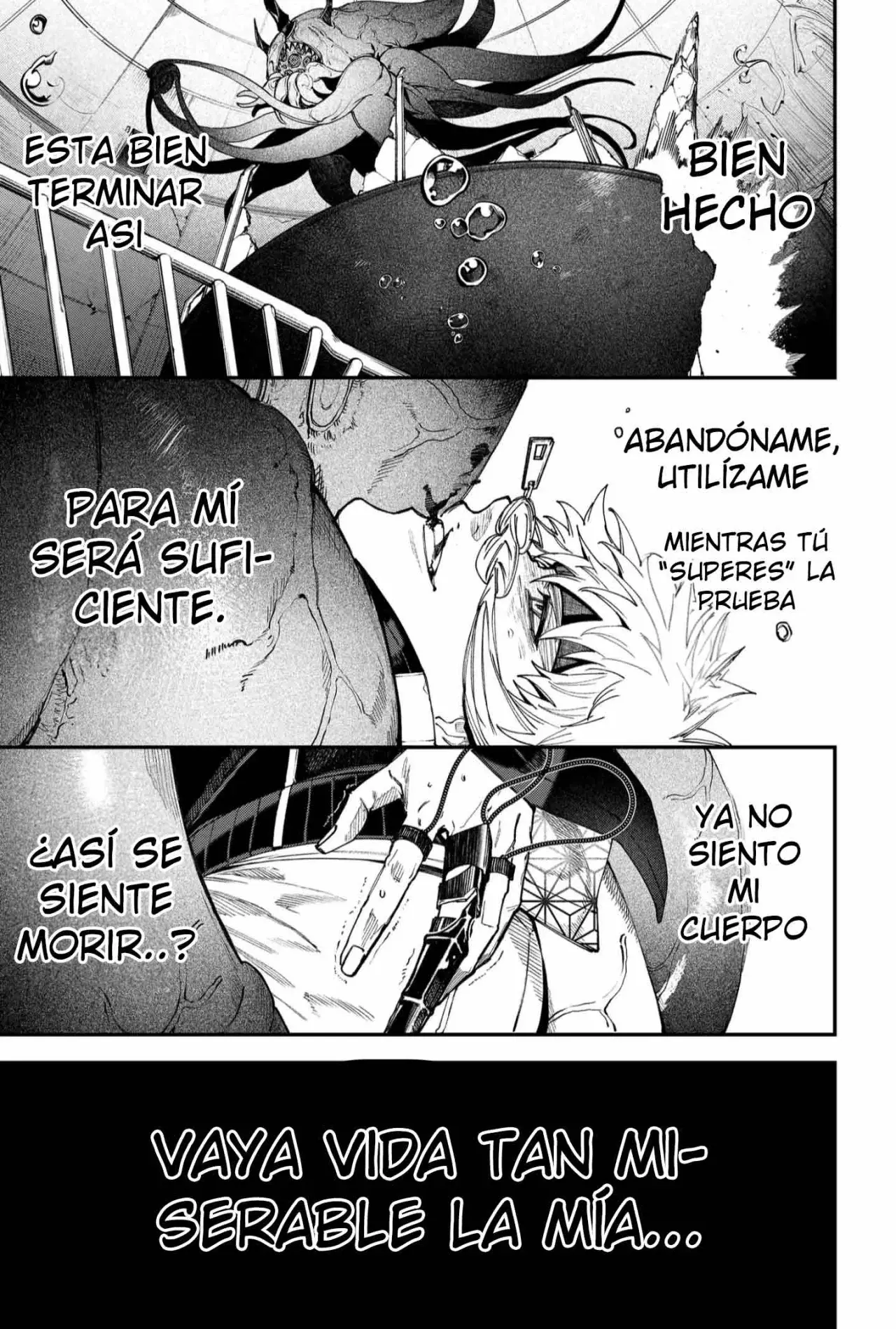 Un juego para salvar a la humanidad Capitulo 112: No me salves página 17